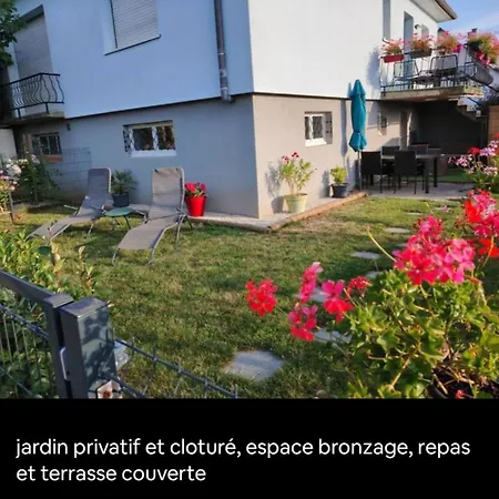 Lejlighed Le Petit Wintz 4 Personnes Avec Son Jardin Privatif - Parking Avec Borne De Recharge Pour Vehicule Electrique 22kw - 2 Velos *