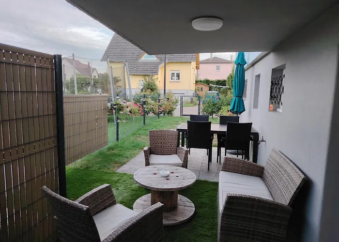 Apartment Le Petit Wintz 4 Personnes Avec Son Jardin Privatif - Parking Avec Borne De Recharge Pour Vehicule Electrique 22kw - 2 Velos